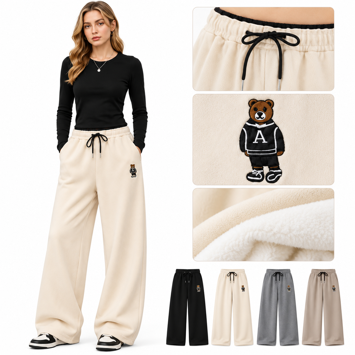 Pantalón Champion Oso J901R, surtido mayorista