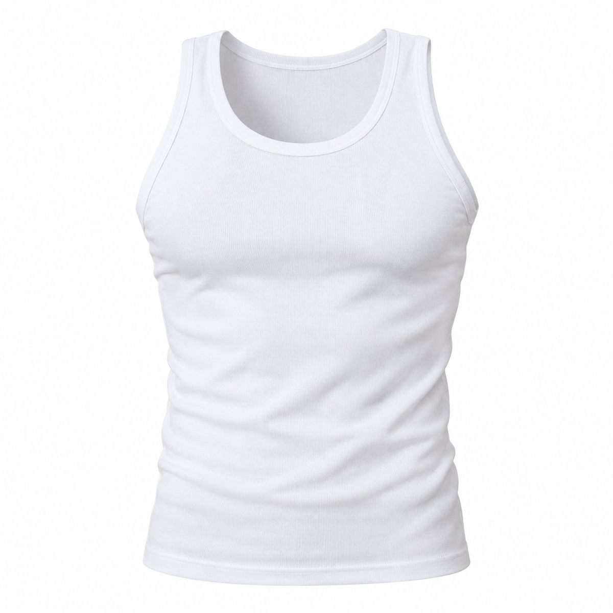 Camiseta Blanca Unitalla — Paquete de 12 piezas