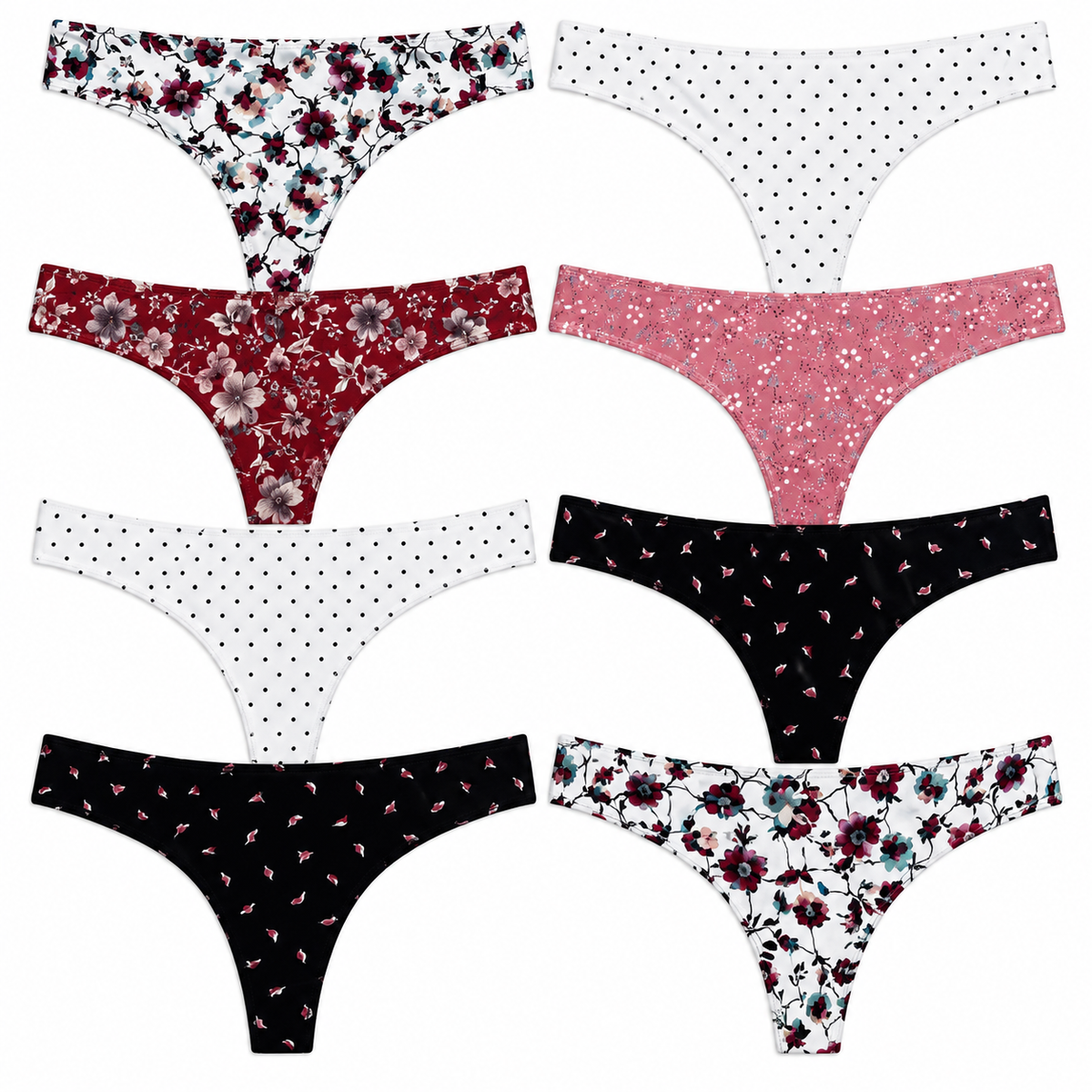 Tanga Corte Laser A1212 — Paquete de 12 piezas