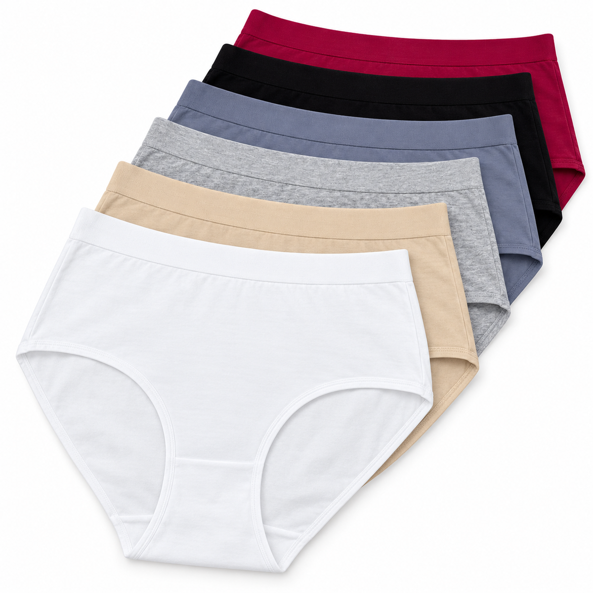 Pantaleta Algodon T.Extras A8052 — Paquete de 12 piezas