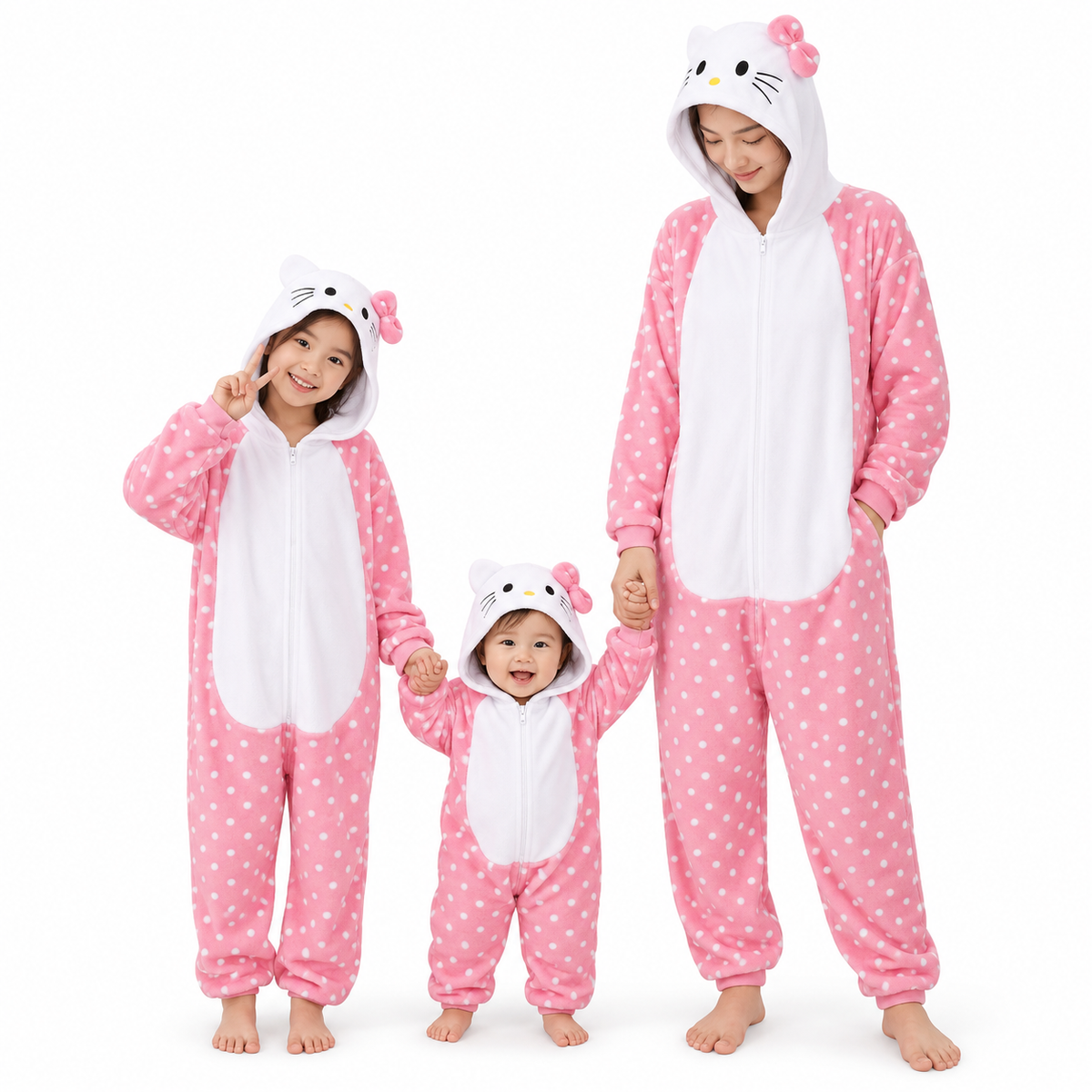 Mameluco Hello Kitty Niña M060-1 — Paquete de 5 piezas
