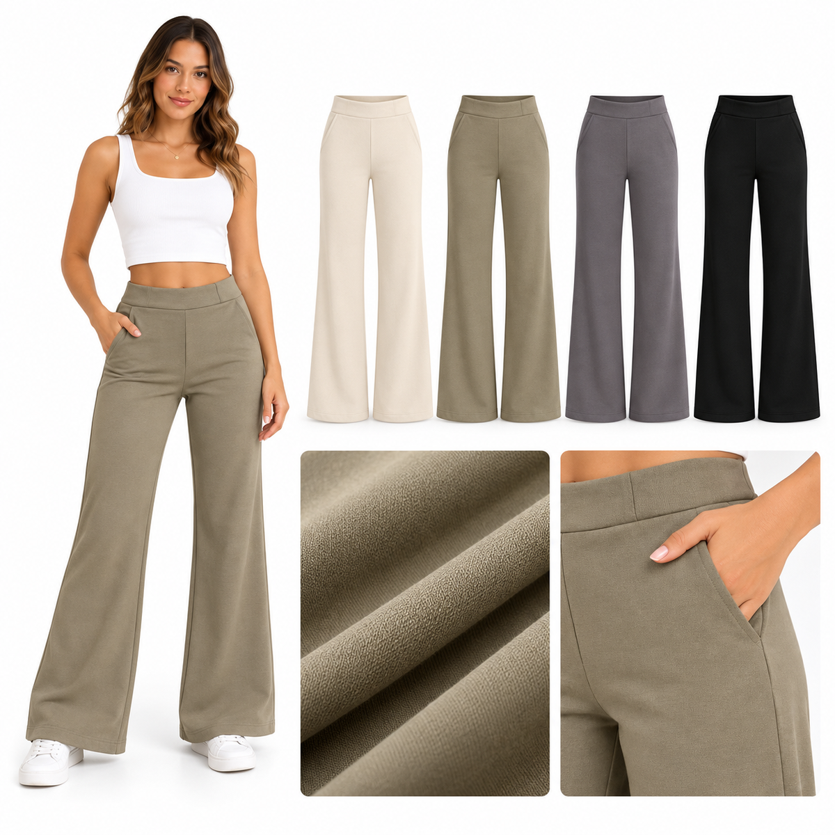 Pantalón Flojo Arara 5843 — Paquete de 10 piezas