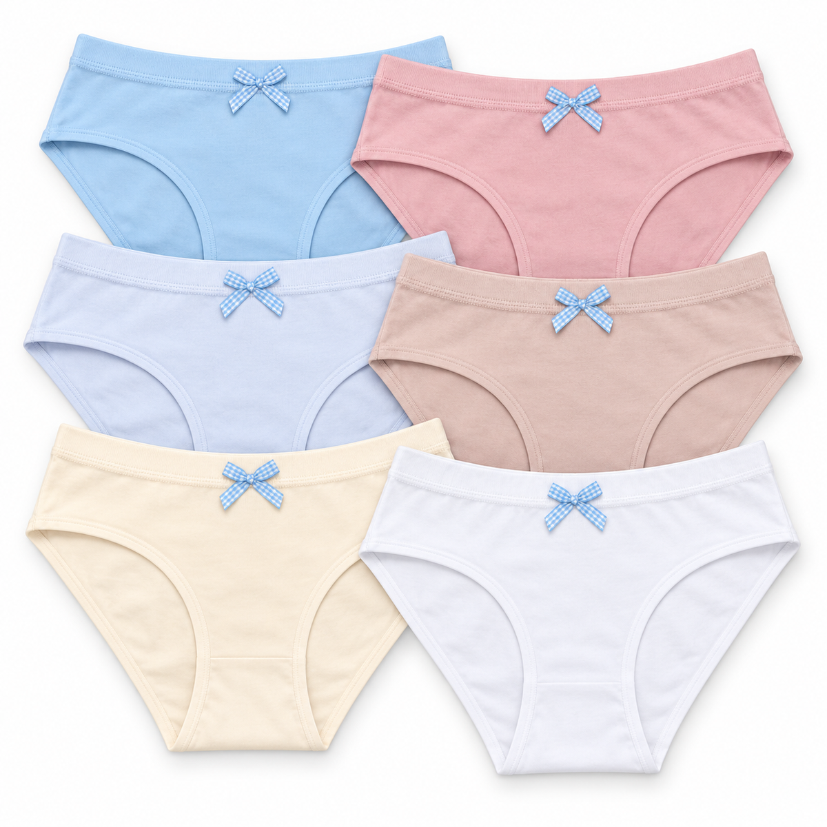 Pantaleta Algodon A8130 — Paquete de 12 piezas