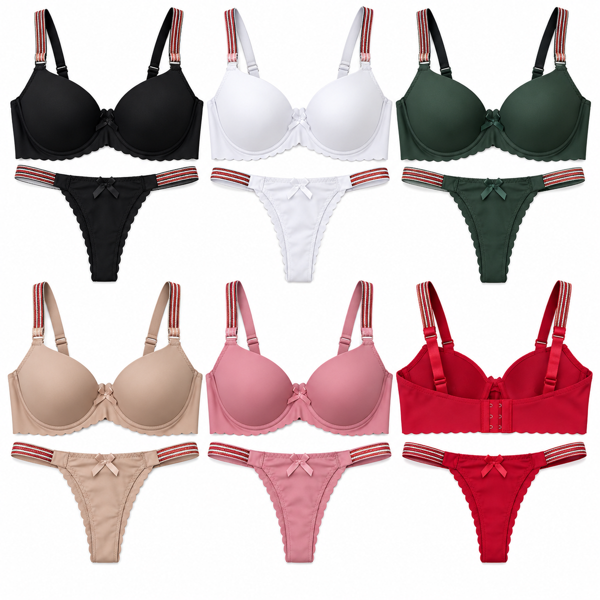 Coordinado Copa B 8038 Coco Bra B8038 — Paquete de 12 piezas