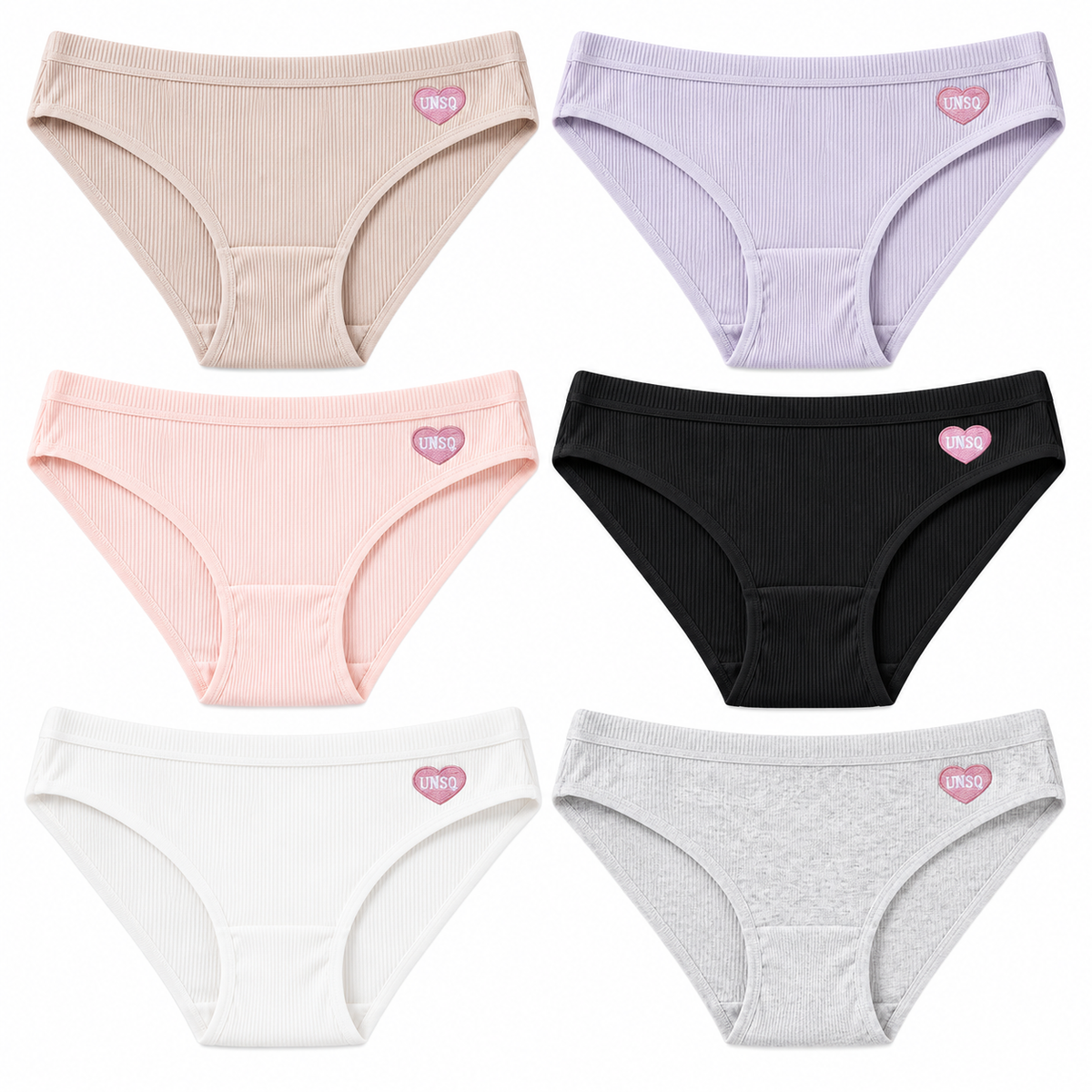 Pantaleta Algodon Ch-8017 — Paquete de 12 piezas