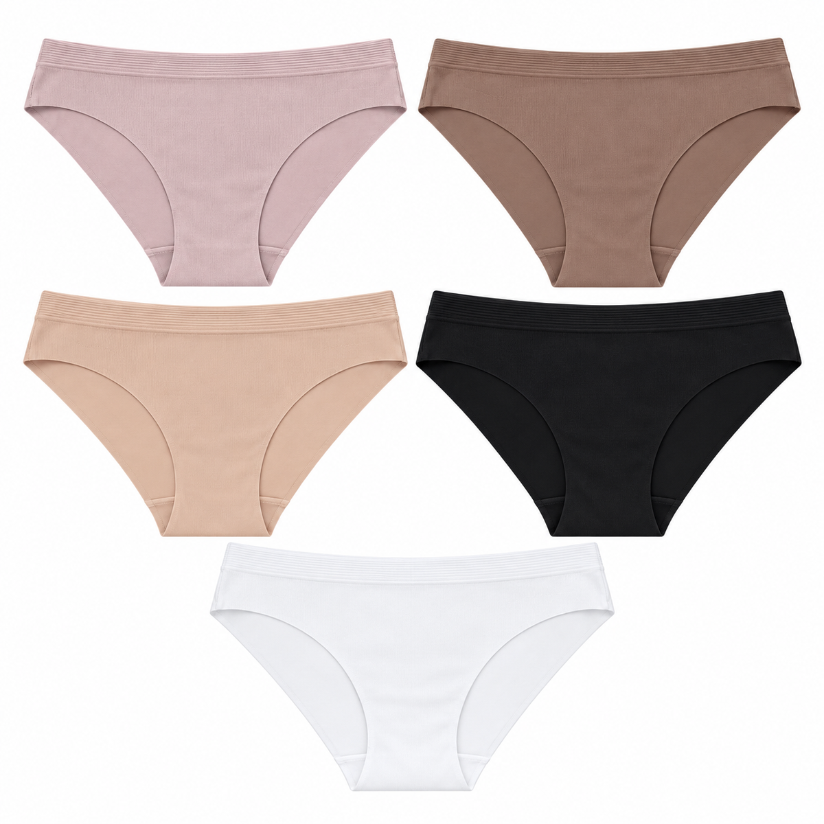 Pantaleta Corte Laser H5033 — Paquete de 12 piezas