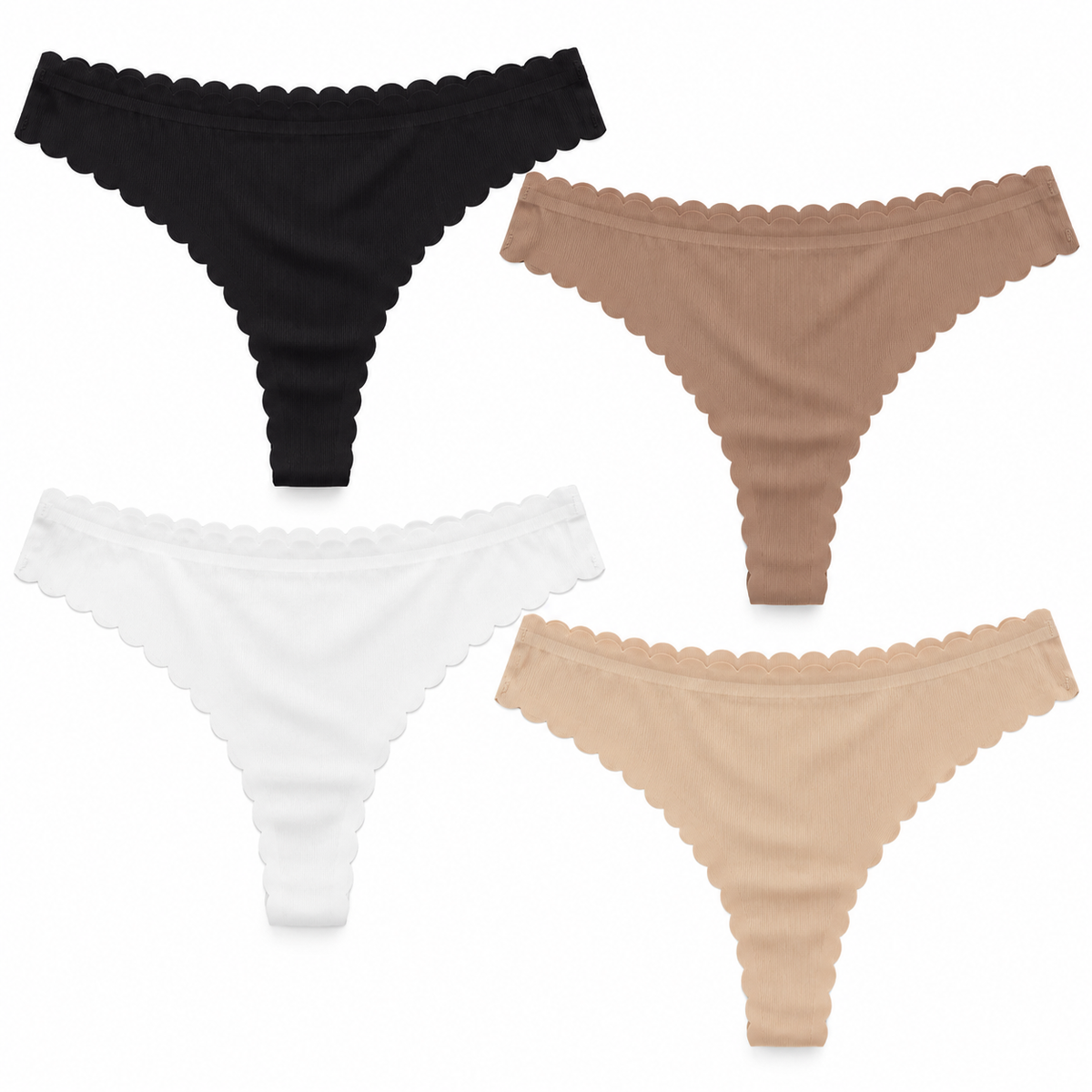 Tanga Corte Laser HX86003 — Paquete de 12 piezas