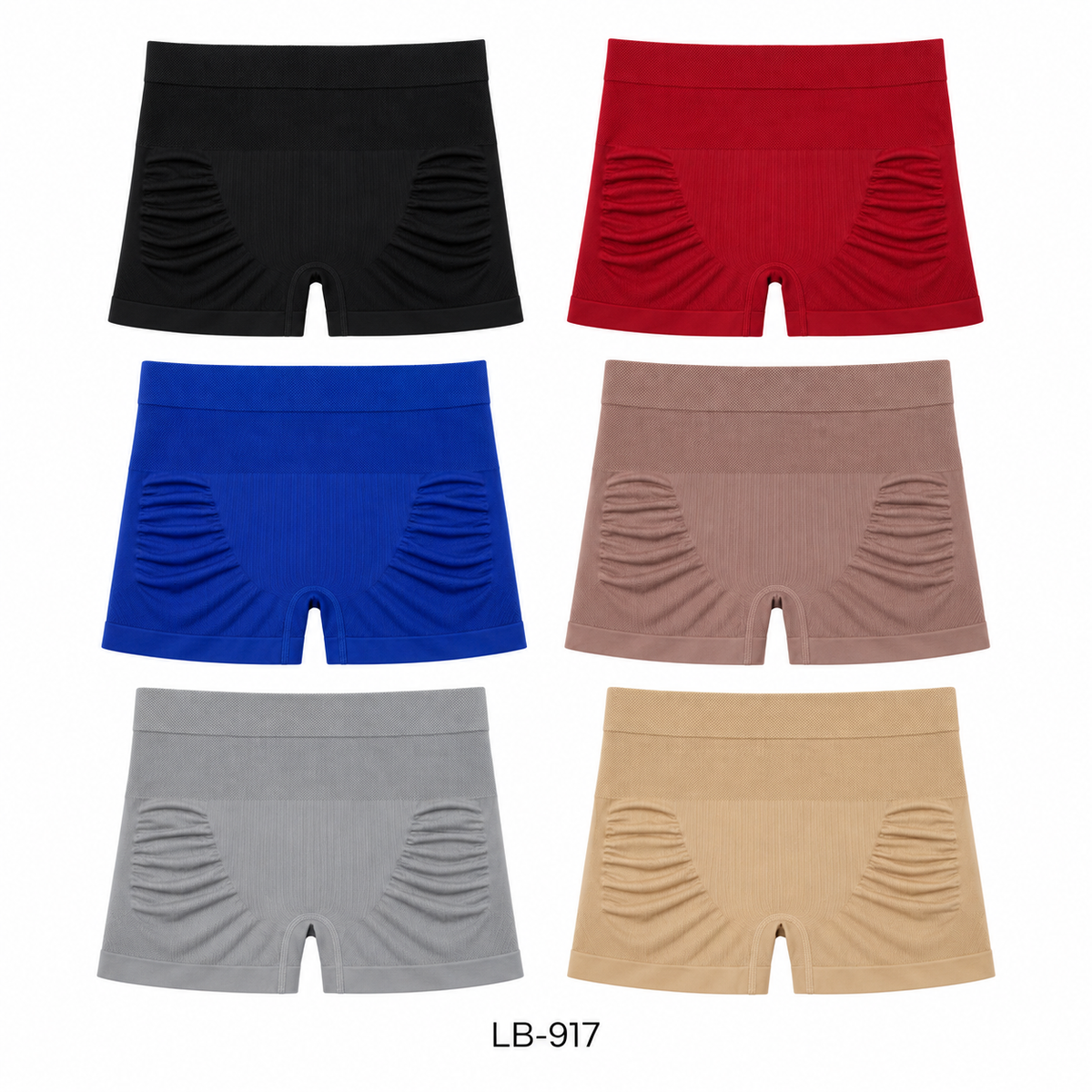 Boxer Faja Begima Lb-917 — Paquete de 12 piezas
