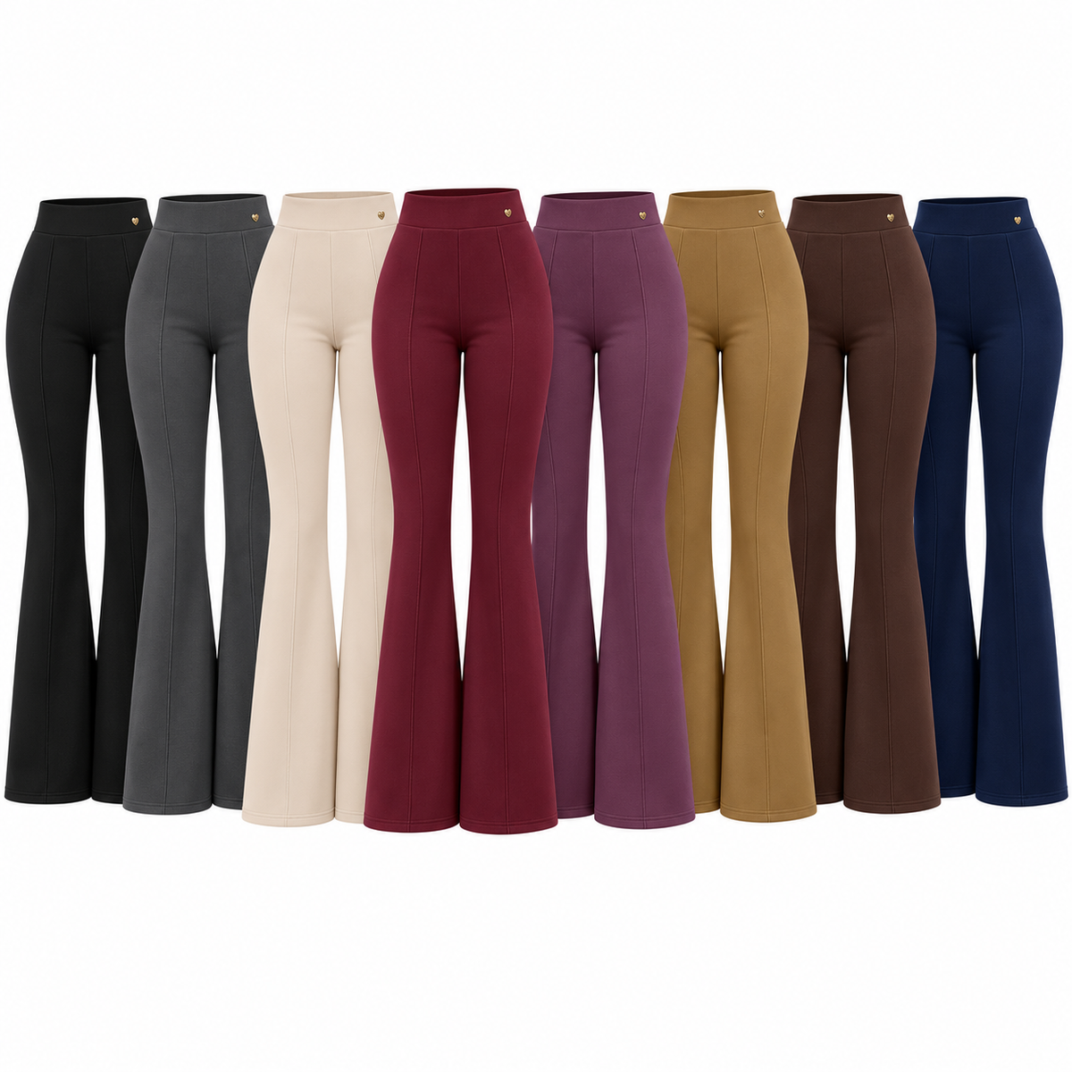 Pantalón afelpado PWF105 en ocho colores surtidos