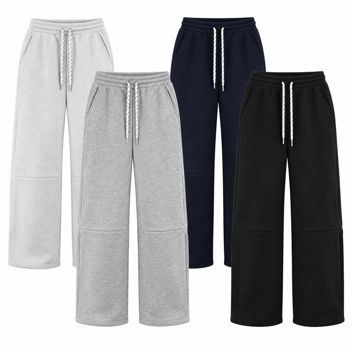 Pants Dama Just-Play S-789 — Paquete de 10 piezas surtido sobre fondo blanco