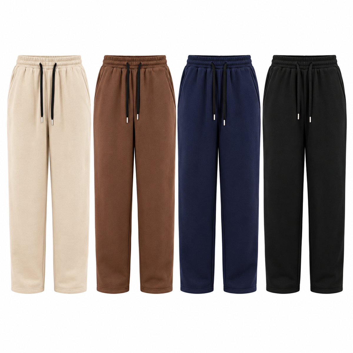 Pants Just-Play S-824 marfil, café, azul marino y negro