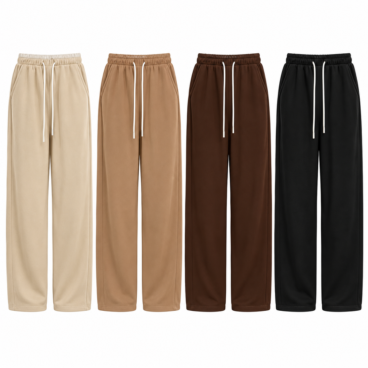 Pantalón Just-Play S-908 en beige, camel, café y negro