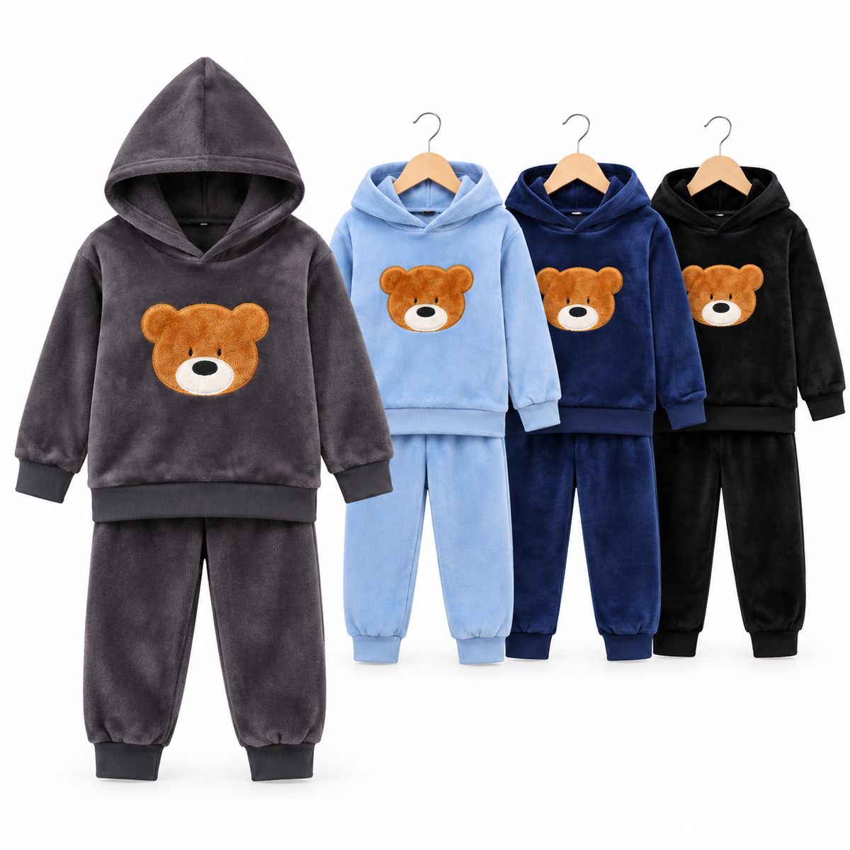 Pijama Niños Bordada ZHF4431 Othis — Paquete de 18 piezas