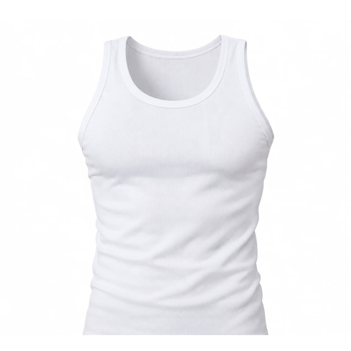 Camiseta Juvenil Blanca — Paquete de 12 piezas