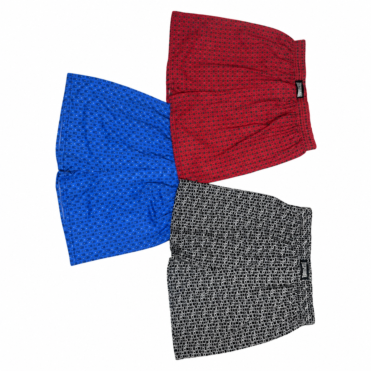 Boxer Corbatero Diseño Grande Disturbio 310D — Paquete de 12 piezas