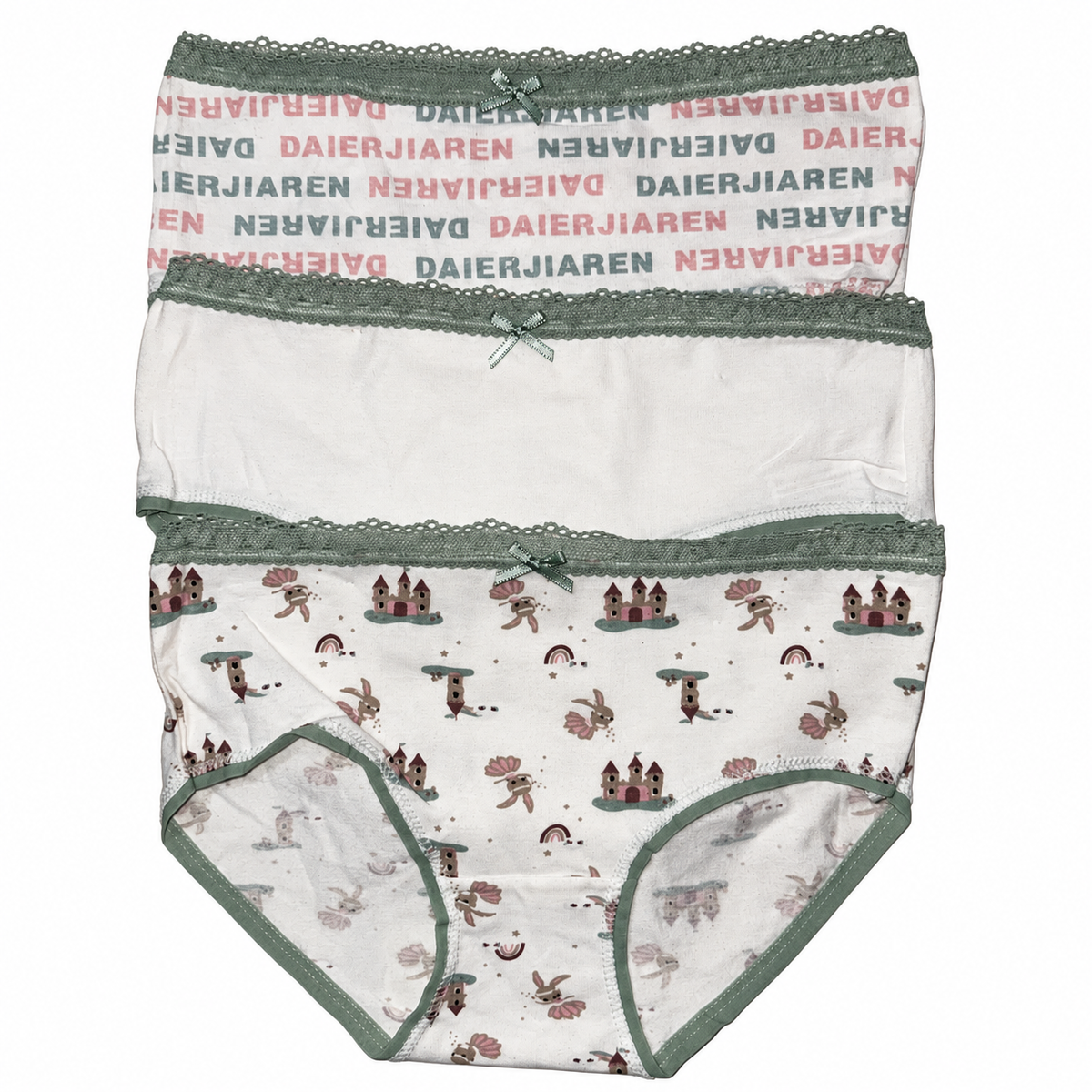 Pantaleta D Niña HB150005 — Paquete de 12 piezas