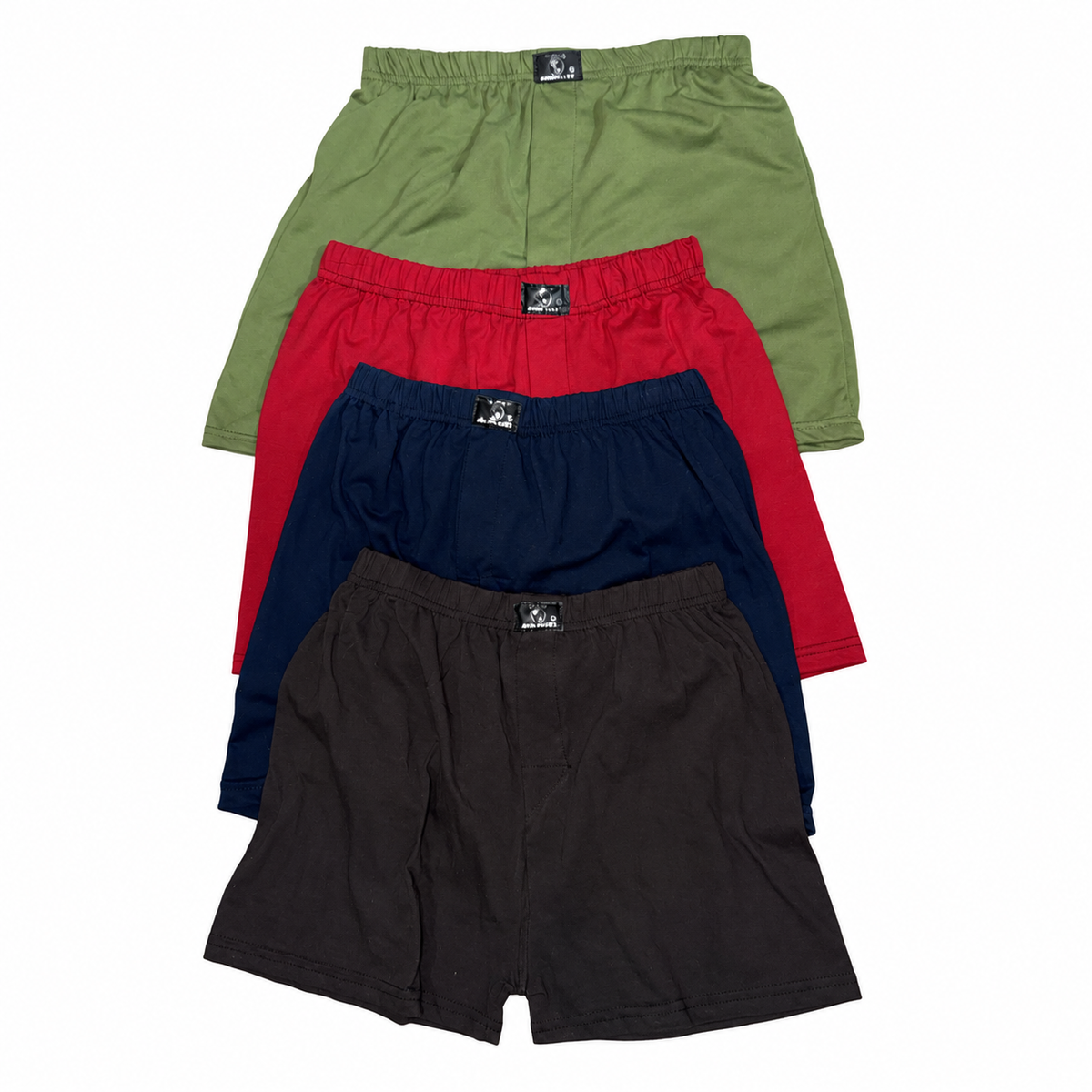 Boxer Corbatero Disturbio Liso COR300 — Paquete de 12 piezas