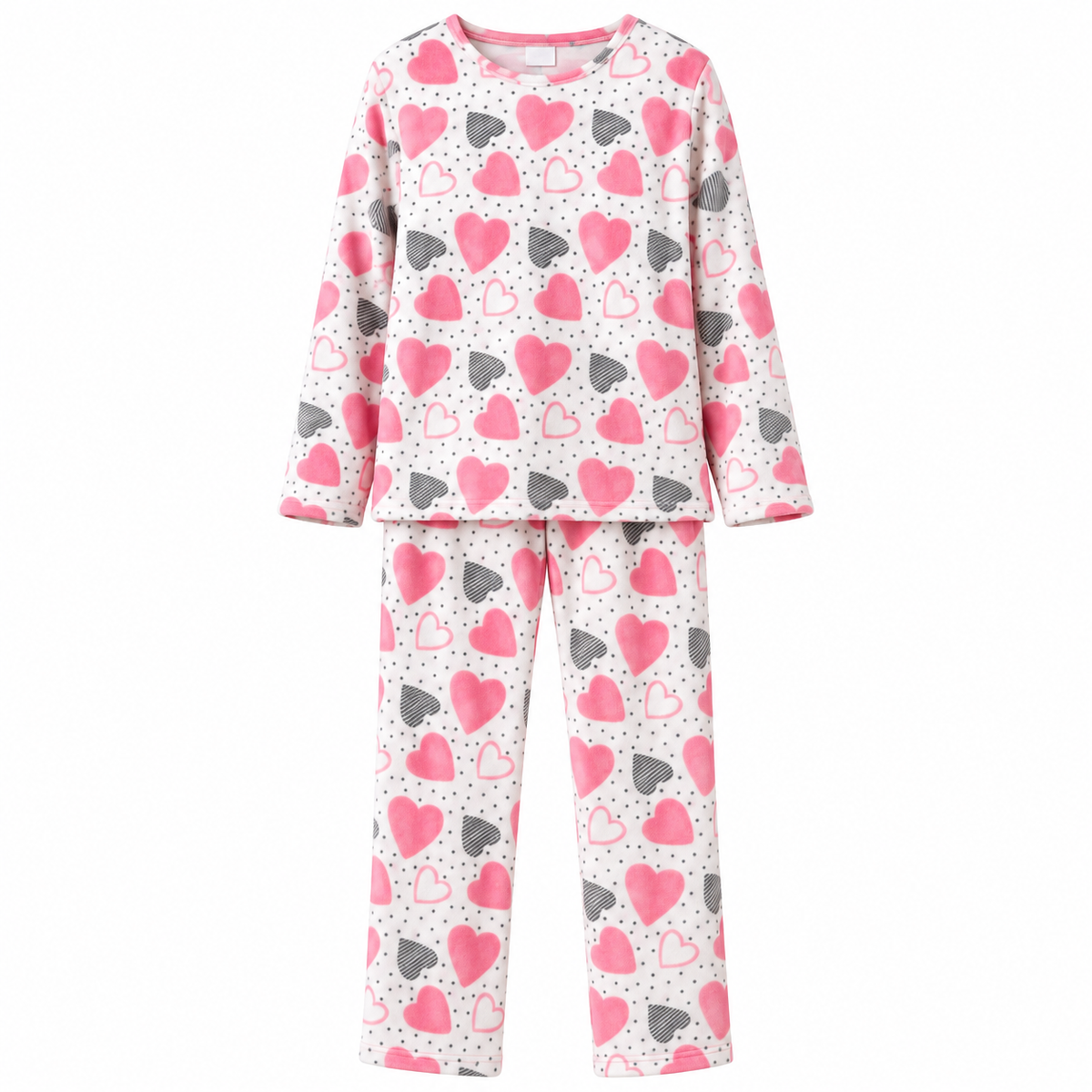 Pijama dama Yamo navideña QS219 — Paquete de 10 piezas