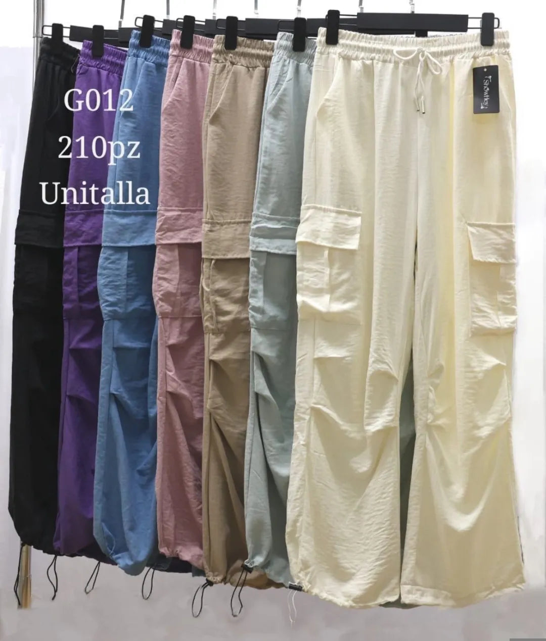 G012 PANTALON DAMA CARGO