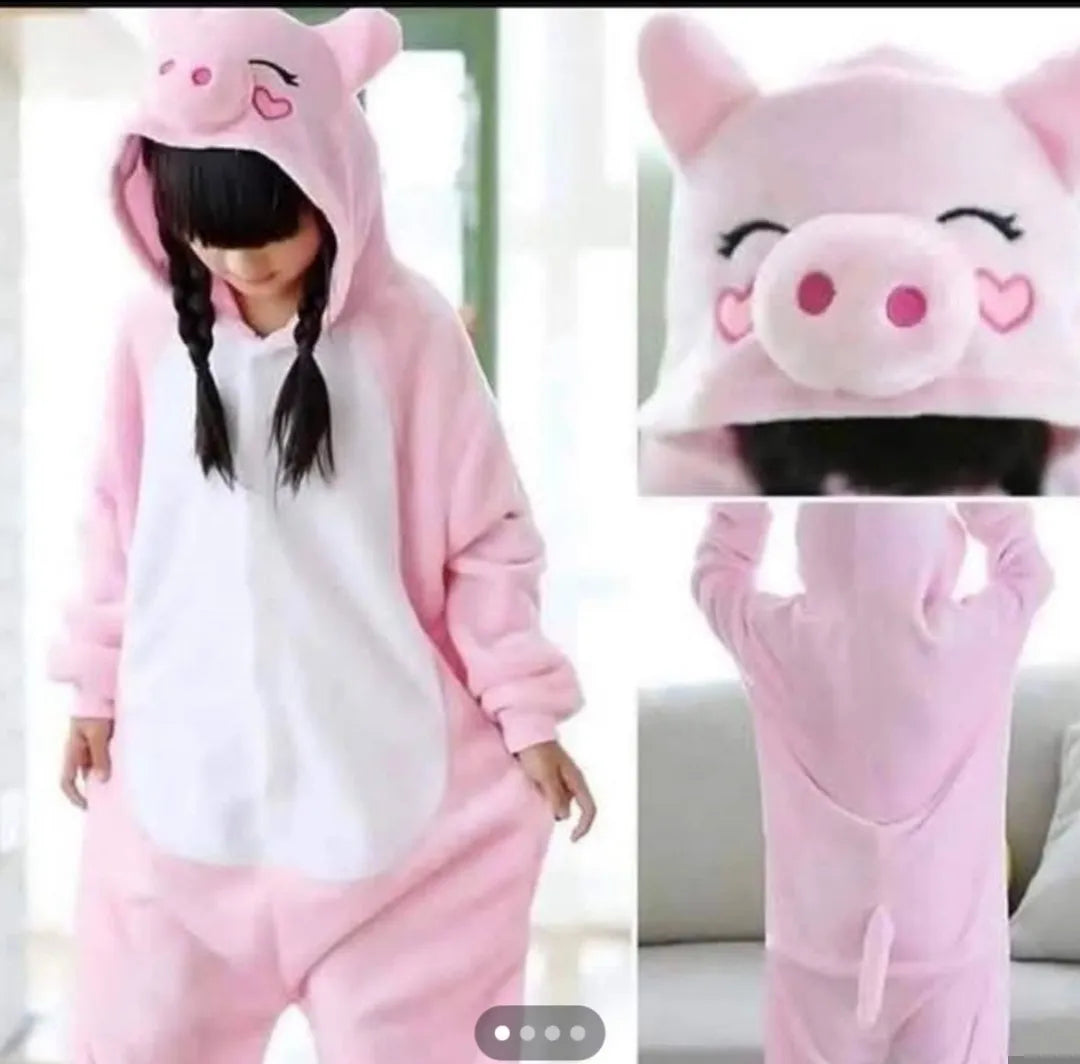 MAMELUCO NIÑOS PUERCO ROSA