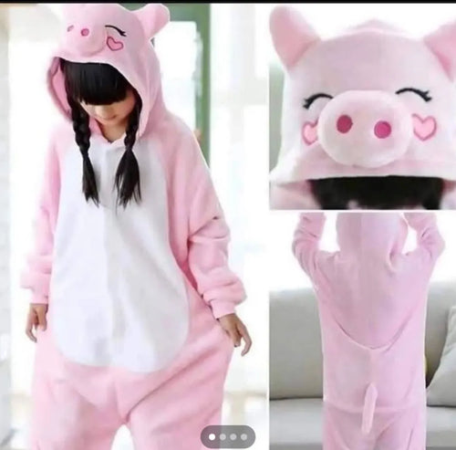 MAMELUCO NIÑOS PUERCO ROSA