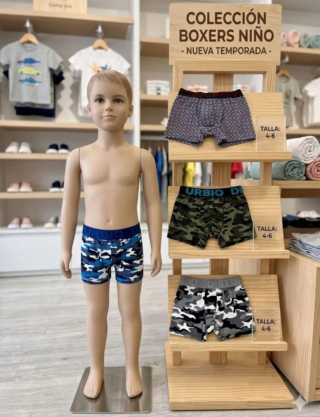 BOXER DISTURBIO NIñO 4-6 DISE?O