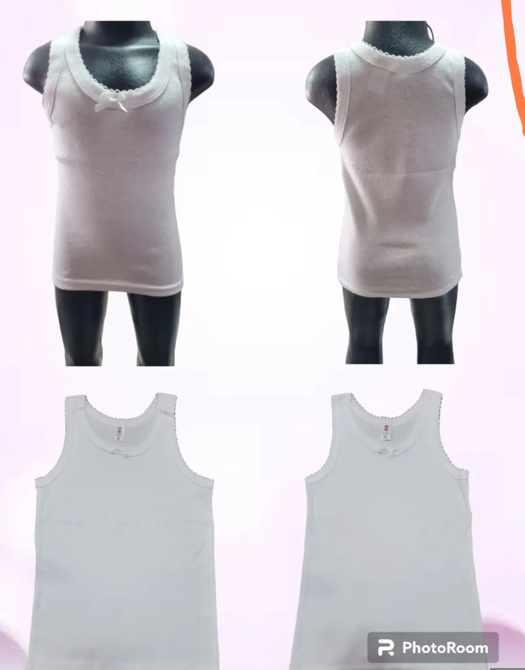 Camiseta Algodon Ni?a 10-12 300N