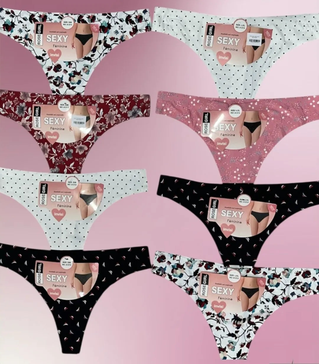 A1212 PANTY ROSE GIRL*