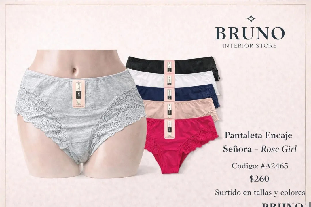 A2465 PANTALETA SEÑORA*