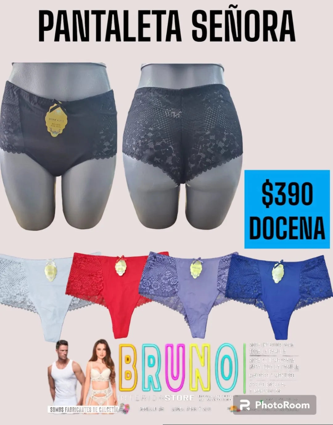 C839 Pantaleta Señora Premium*